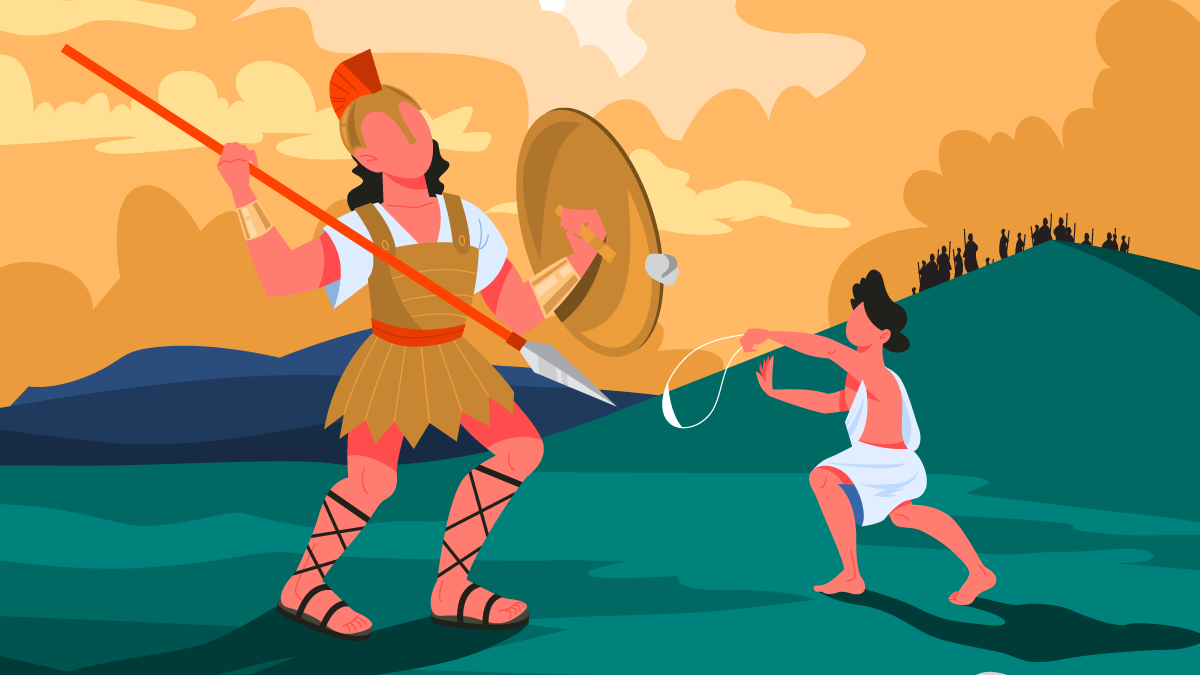 David and Goliath: The Fight Between Pastor and Warrior - Trinauty